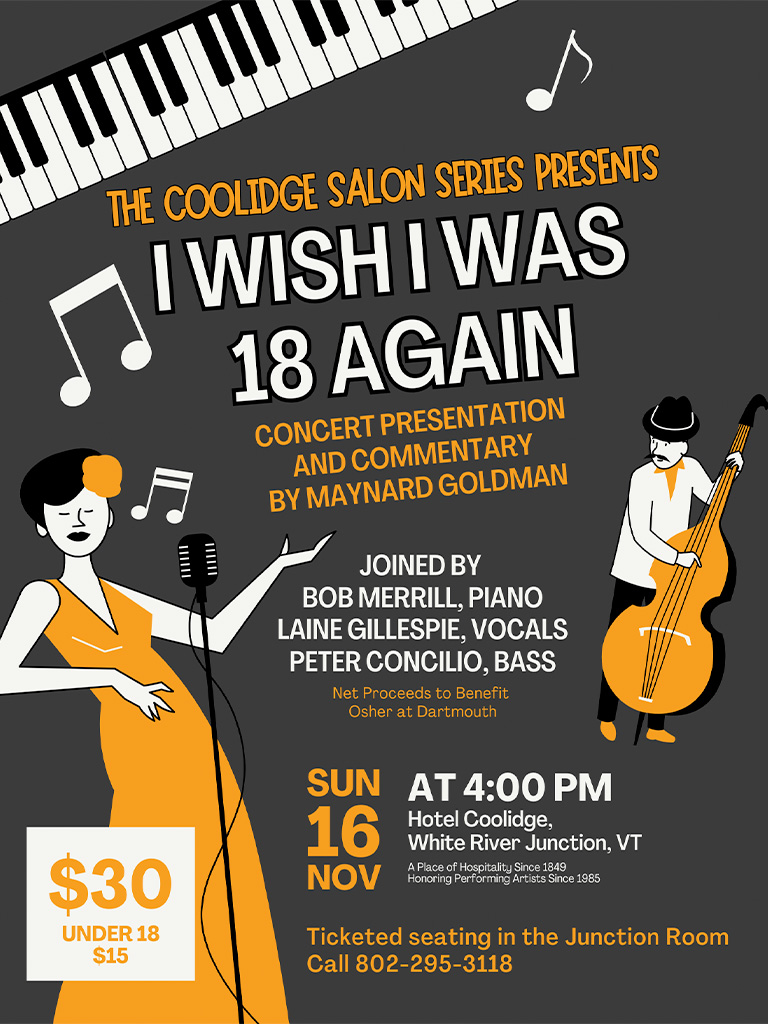 Coolidge benefit poster