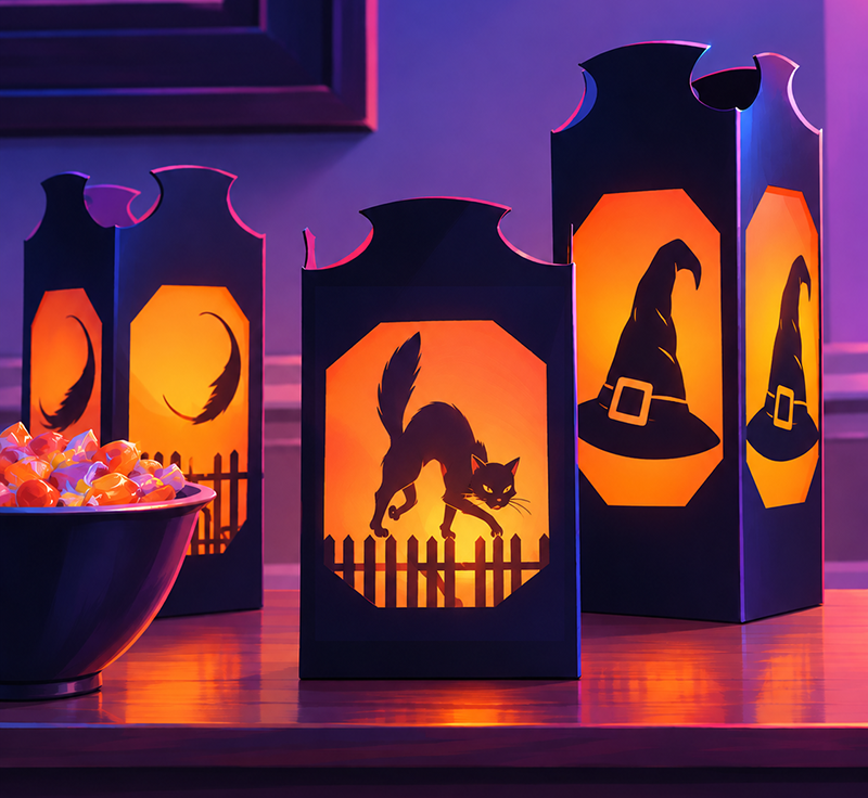 Halloween lanterns