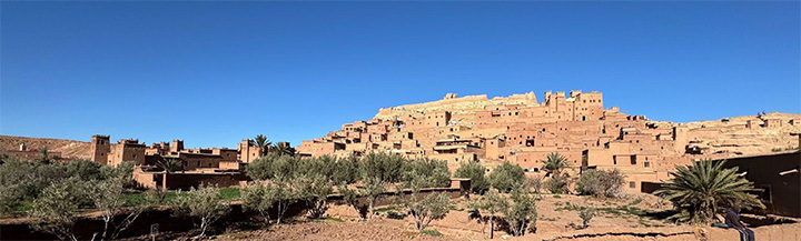 Morocco desert village